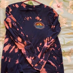The dye Hippy tree surf and stone long sleeve